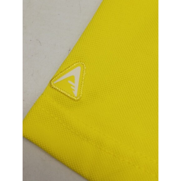 Antigua Golf Polo Shirt AGA Tour Yellow White Size XL Short Sleeve - Picture 5 of 10